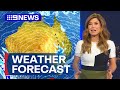 Australia Weather Update: Rain and storms to spread across eastern states | 9 News Australia