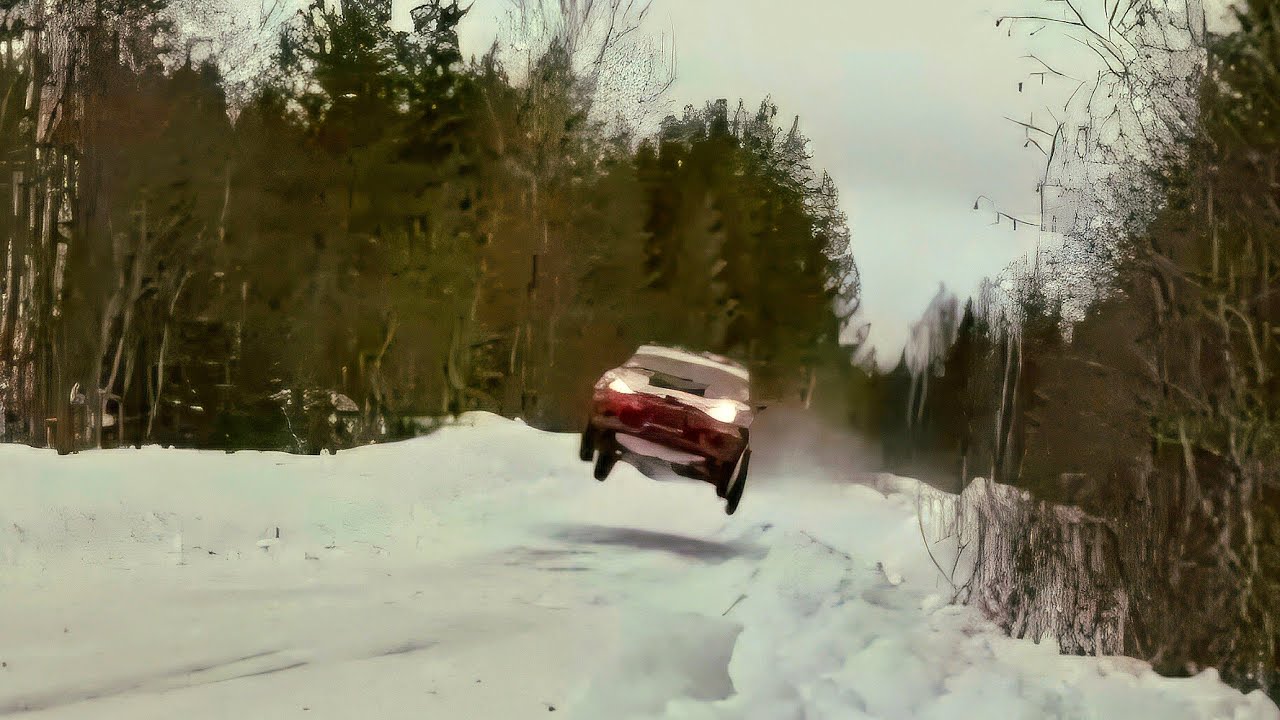 Kuhmo Ralli 2025 EK2 incar (iso hyppy ja lopussa vetoakseli irti)