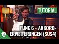Akkorderweiterungen im Funk (sus4)│Gitarren Tutorial Deutsch