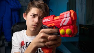 ОБЗОР Nerf rival knockout // Дизмон