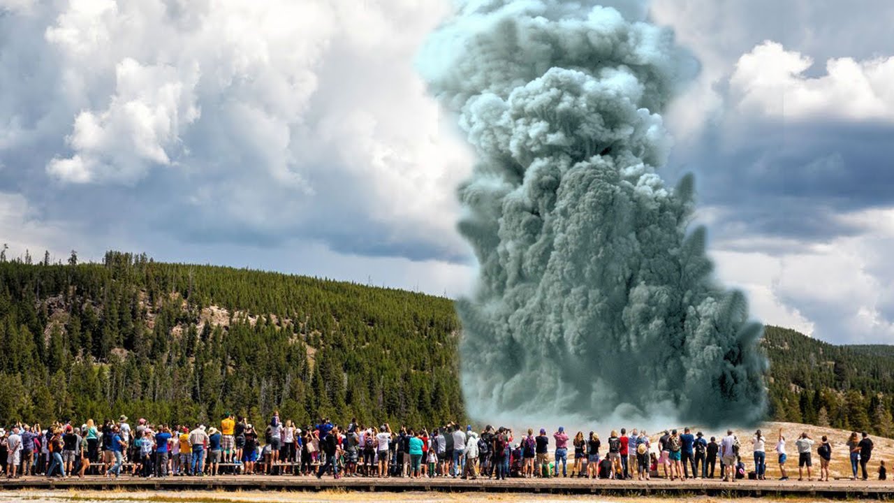 Terrible Yellowstone Volcano Shows violent eruption, Its capacity