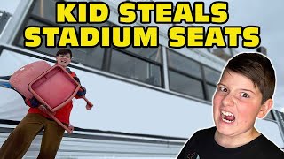 🤬Kid Temper Tantrum🤬 STEALS Seats From High SCH00L Football Field - PT1  [Original]