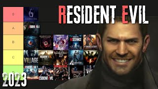 Ranking RESIDENT EVIL Games (TierMaker Tier List)