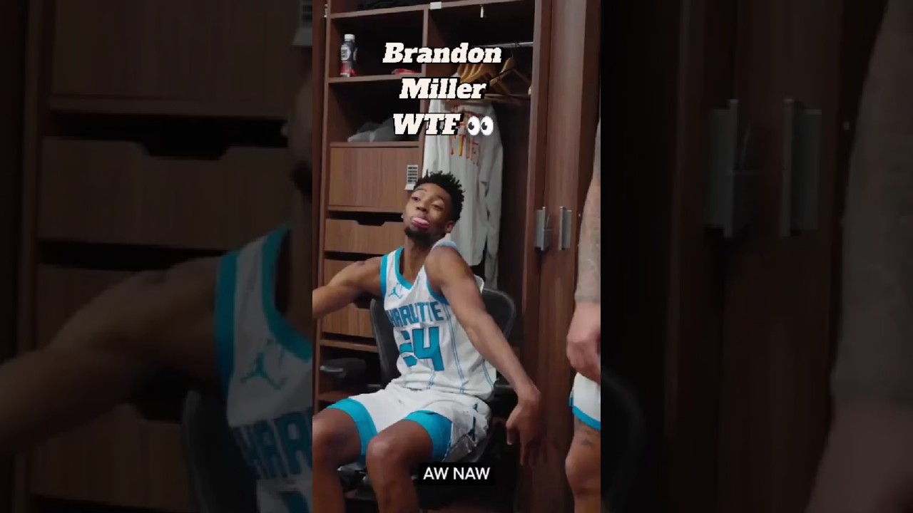 LaMelo Ball and Miles Bridges are not impressed by Brandon Miller dancing style - Charlotte Hornets👀