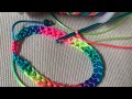 🧶CROCHET PUNTADA DE CANDADO 🌸 PULSERAS🌈