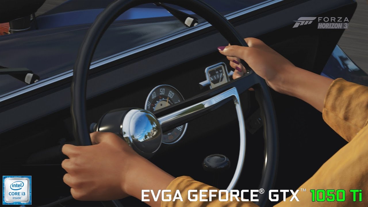 Forza Horizon 3 Test (i3-6100, GTX 1050 Ti, 8 GB RAM)