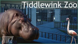 Realistic Hippo & Flamingo Shelter - Tiddlewink Zoo - w/ Troopermatthew  - Episode 3 - Planet Zoo