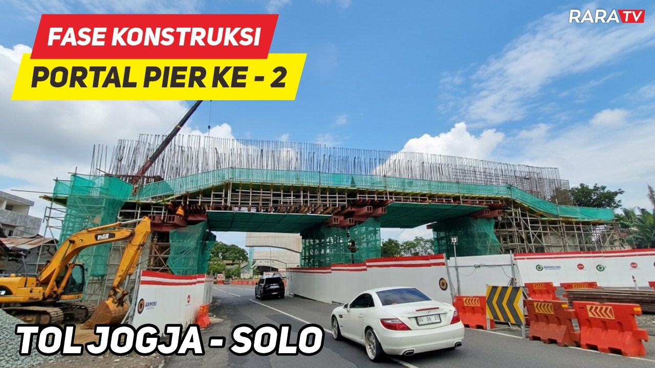 “STRUKTUR RAKSASA” Pembentukan Portal Pier Ke – 2 Di Ring Road Utara Yogyakarta