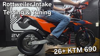 We just installed the Rottweiler intake kit on our new 690 SMCR, and it is AWESOME!