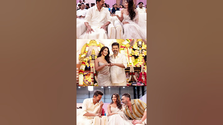 Thalapathy 69 poojai thalapathy with pooja hegde #thalapathy #vijay