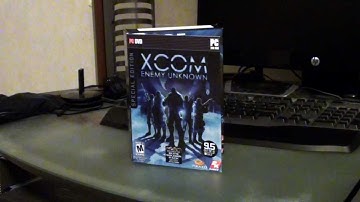 XCOM: Enemy Unknown (PC) Special Edition Unboxing