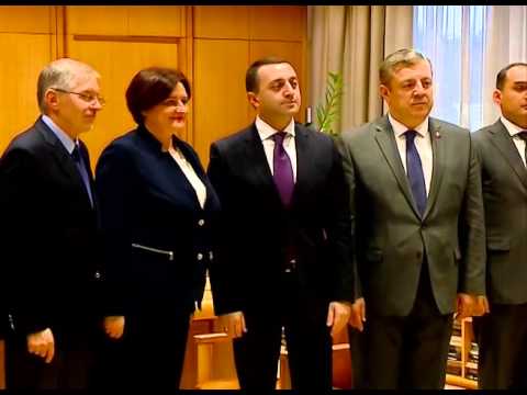 შეხვედრა ლიტვის რესპუბლიკის სეიმის თავმჯდომარესთან