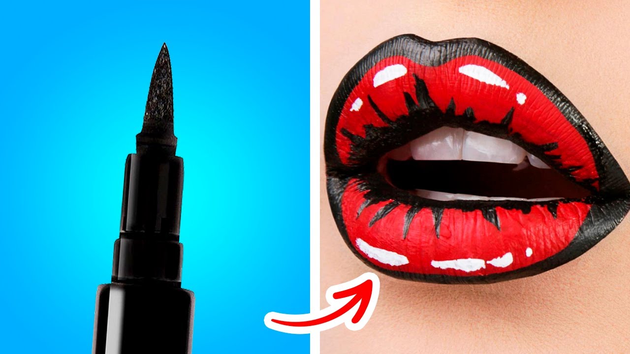 Makeup Ideas For Perfect Lips || Amazing Beauty Hacks