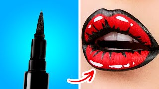 Makeup Ideas For Perfect Lips || Amazing Beauty Hacks