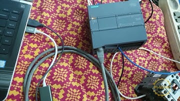 Siemens S7 1200 PLC and TIA Portal overview with hands-on wiring and Programming