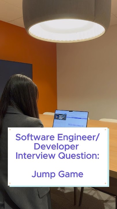 Software Engineer/Developer Interview Question: Jump Game - YouTube