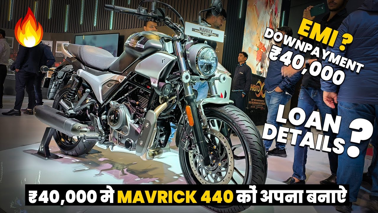 Buy New Hero Mavrick 440 at ₹ 40,000 Only 😱| Hero Mavrick 440 EMI & Downpayment Details?