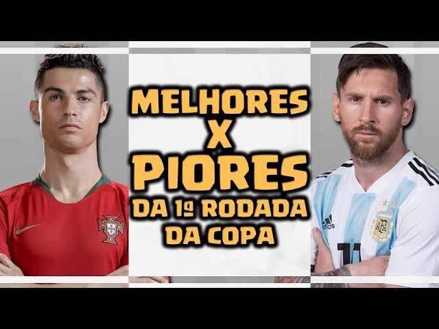 Copa do Mundo: veja os melhores e piores da primeira rodada