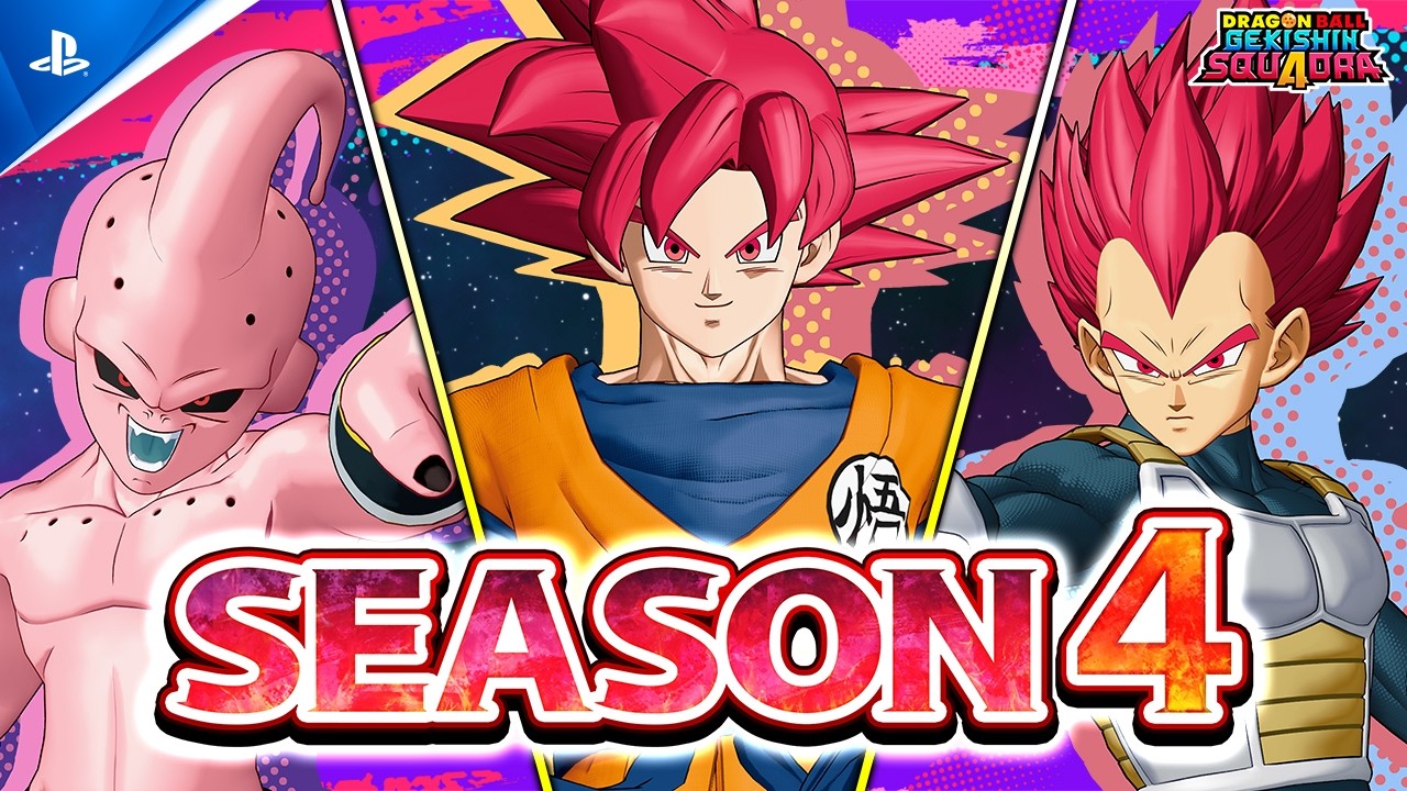 Dragon Ball Gekishin Squadra - Celebrating Half-Year Anniversary Season 4 Trailer | PS5 & PS4 Games