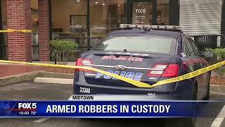 Midtown robbery suspects in custody