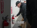 You have fire extinguishers—but how often are they checked? | County Fire  #firefighter