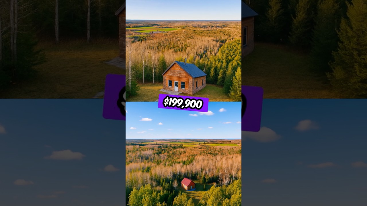 Продаётся домик | 199 900 долларов | 40 акров | Верхний полуостров Мичигана