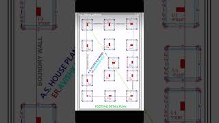 #ASHousePlanning#ErAvishkarKoli#FootingDesign#FoundationPlan#StructuralDrawing#