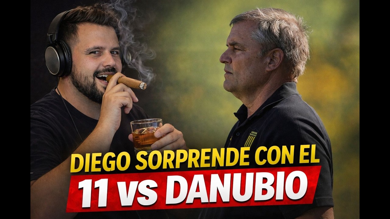 PEÑAROL | SORPRENDE DIEGO CON EL EQUIPO VS DANUBIO | INFO DEL DIA