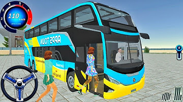 Bus Simulator Game 2025 - Indian Bus Driver Simulator 3D! Bus Game Android GamePlay