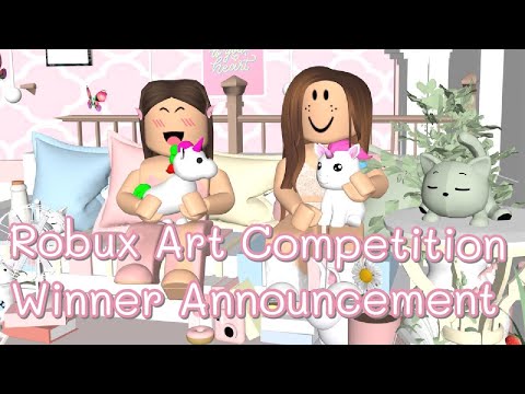 400 robux winner announcement who wins 400 robux for the first competition