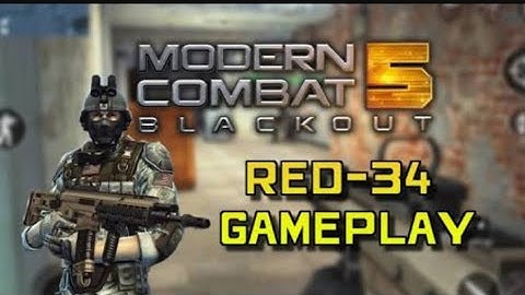 Modern Combat 5: RED-34 Multiplayer Gameplay