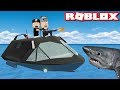 En Güçlü Tekneyi Aldık!! Köpek Balığından Kaçıyoruz - Panda ile Roblox SharkBite