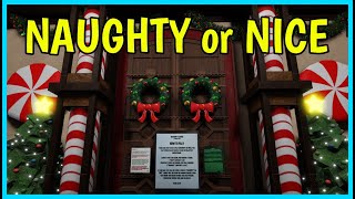 Roblox TERMINAL ESCAPE ROOM NAUGHTY or NICE Walkthrough [ NICE   RAPID ROOM ]