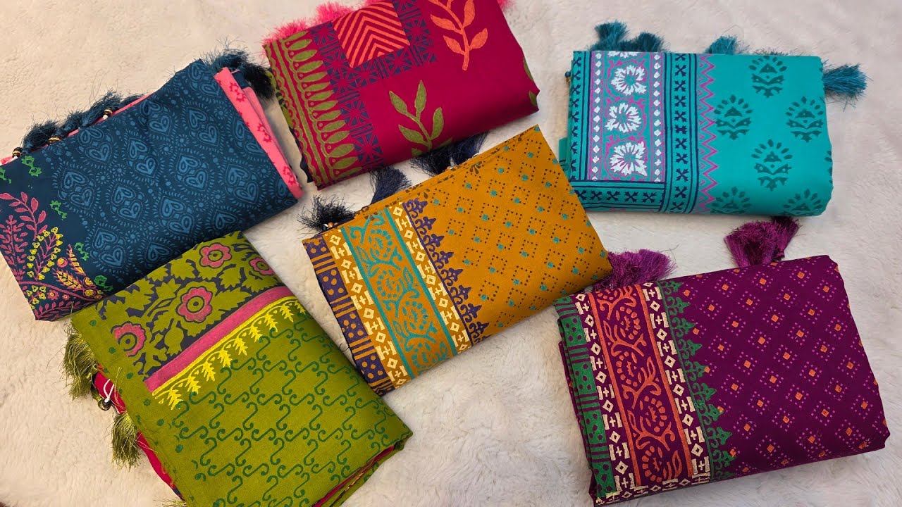 খুব কম প্রাইজে ব্লকের থ্রি পিস +৭৫০ টাকা // block three piece collection 