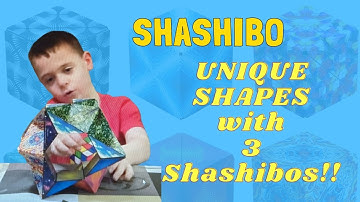 Creating Shapes with Three Shashibo Cubes