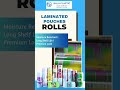 LAMINATED POUCHES ROLLS