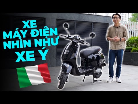 Video Đây là chiếc xe điện cho học sinh, sinh viên mê xe Ý... - YouTube