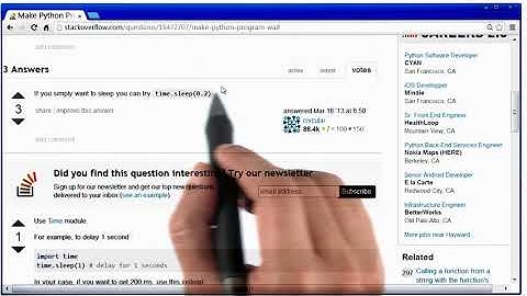 Lesson 1 (Use Functions) | 10. Making the Program Wait | Python Programming