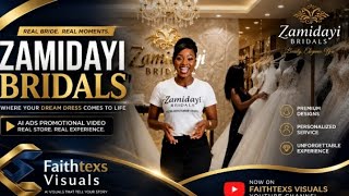 AI Video Ads for Bridal Brands | Zamidayi Bridals Promo | Faithtex Visuals