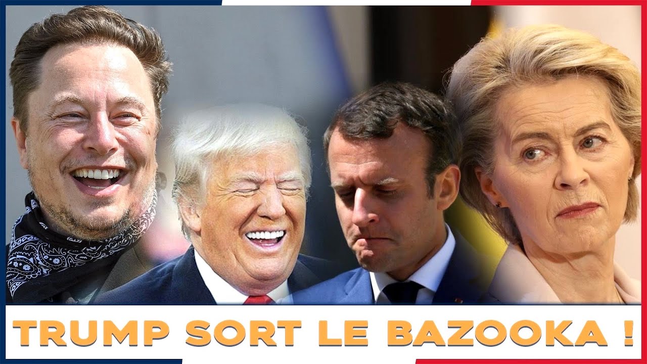 Coup de tonnerre : une loi américaine va punir Macron et Ursula !