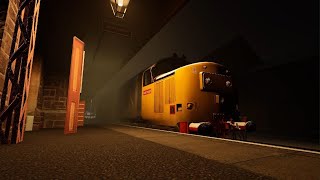class 37 startup in the cold tsw5