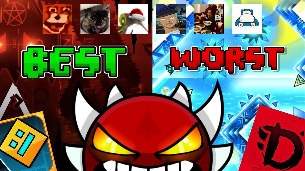 We ranked the Demon List from WORST to BEST | Geometry Dash - YouTube