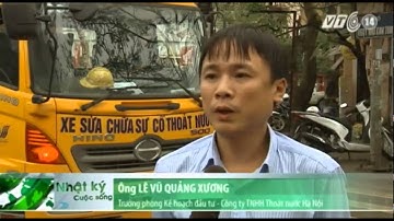 VTC14_Robot kiểm soát lòng cống, chống ngập trước mùa mưa bão 2014