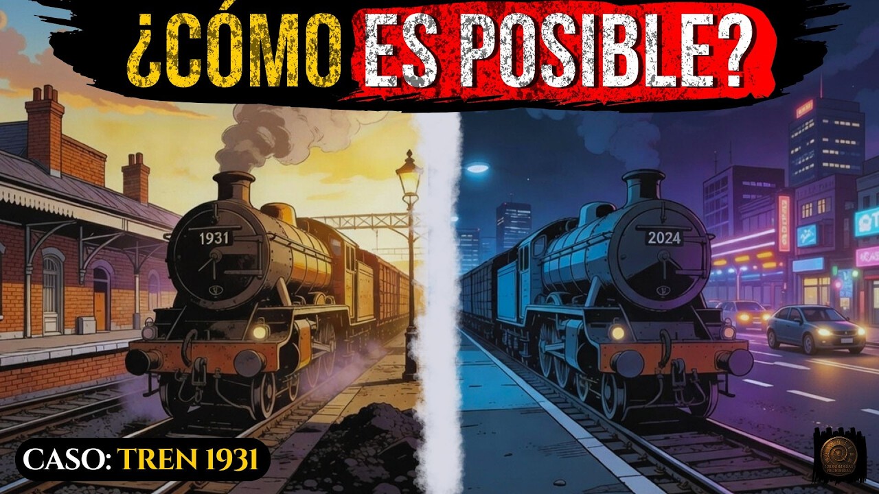 1931: Tren desaparece… pero apareció intacto en 2024