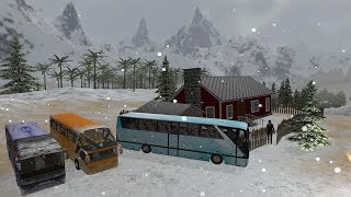Offroad Snow Bus Driver 2017 Android Gameplay screenshot 5