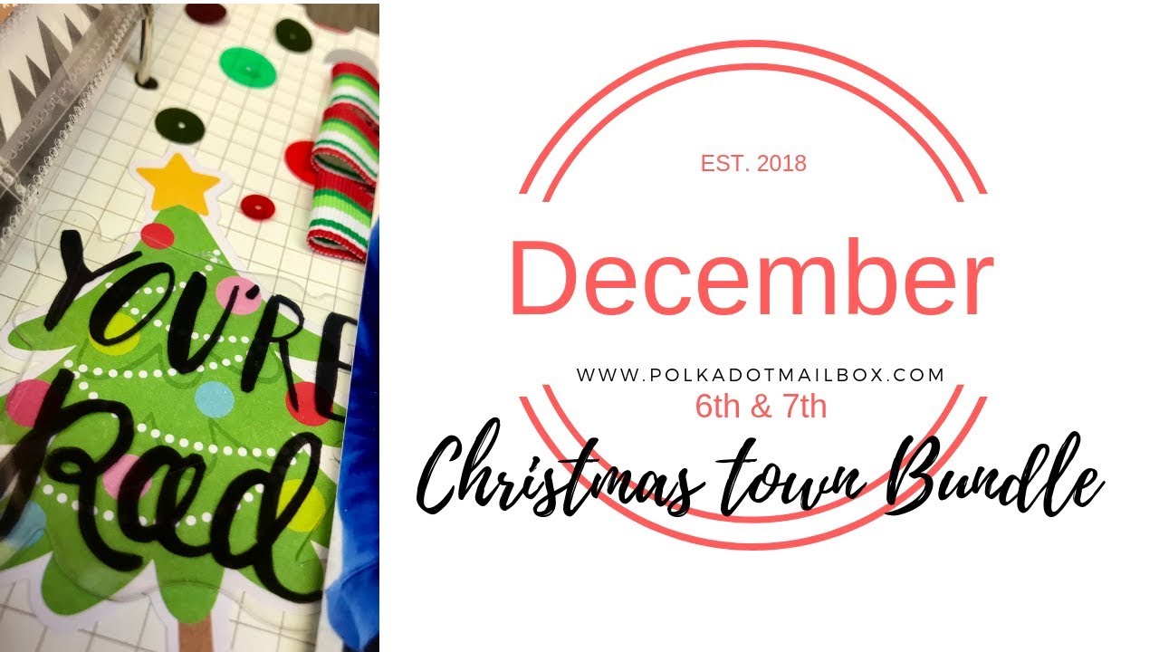 December Daily using Doodlebug Christmas Town