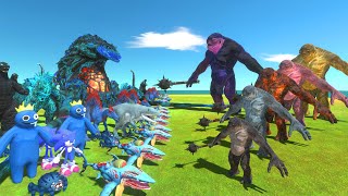 EVOLUTION of Troll VS Blue Team - Animal Revolt Battle Simulator