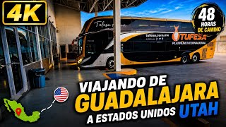 ASÍ es VIAJAR de GUADALAJARA a ESTADOS UNIDOS 🇺🇸 UTAH  en AUTOBÚS TUFESA #vacaciones 