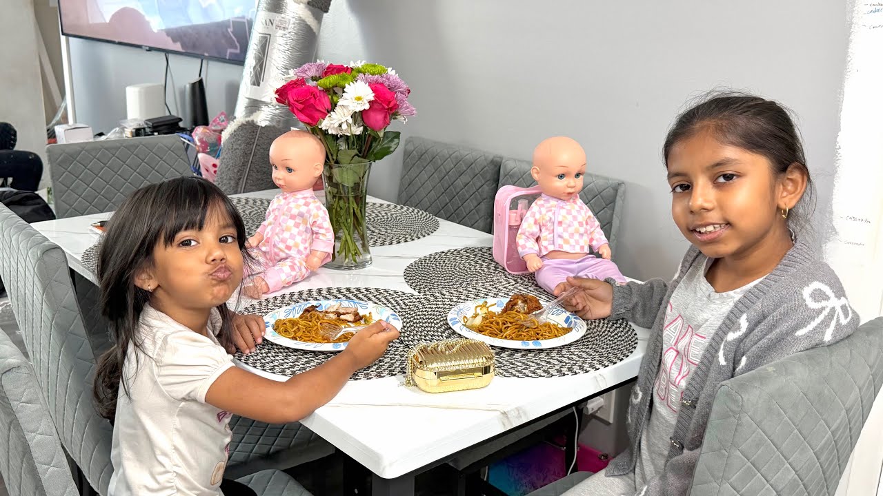 Проведите день с нами, готовя жареную курицу и чаумейн.