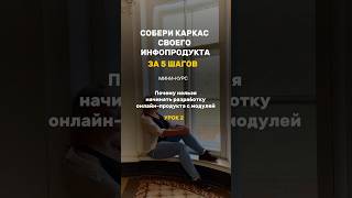 Урок2. Мини-Курс. Как Создать Инфопродукт За 5 Шагов.
